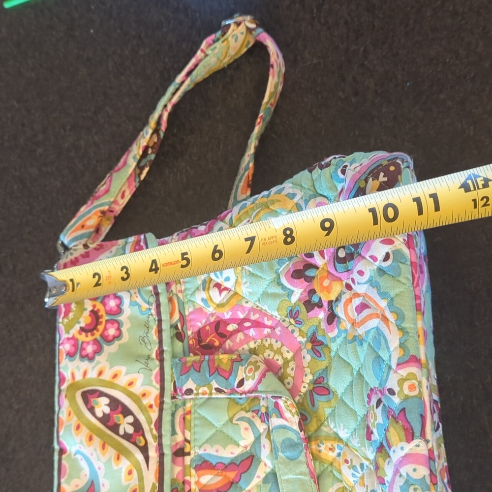Vera Bradley Paisley Quilted Shoulder Bag - Picture 11 of 11